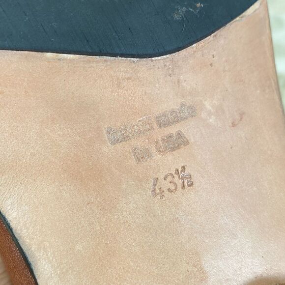 CYDWOQ Olds Handcrafted Leather Derby Shoes - Picture 12 of 13